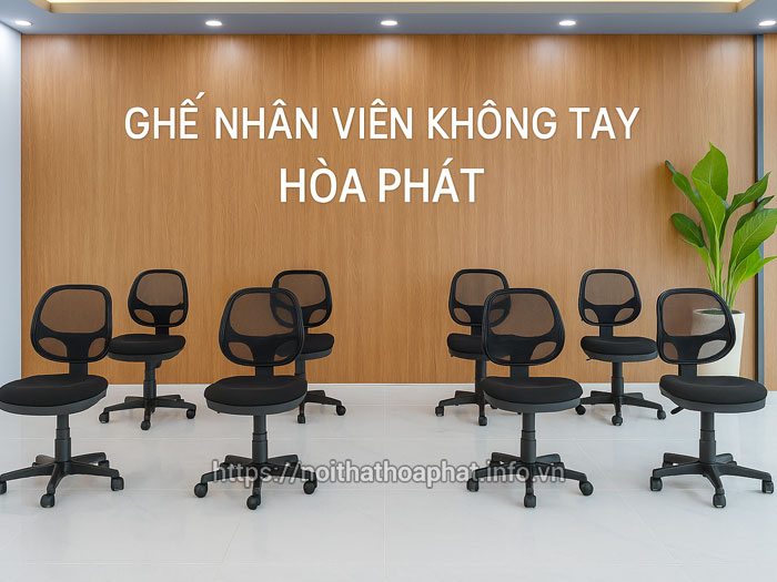 Ghế nhân viên không tay