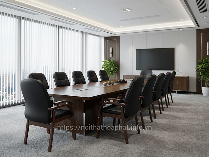 Ghế phòng họp bằng gỗ
