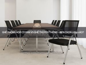 Ghế phòng họp có bàn