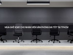 Ghế xoay cho nhân viên văn phòng
