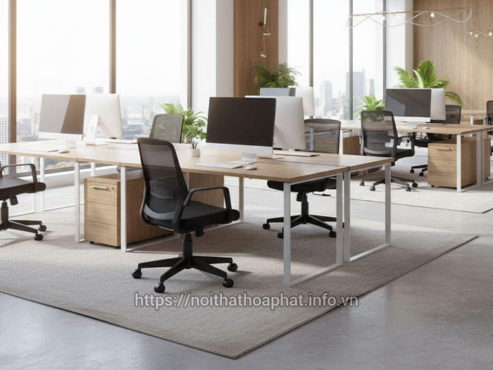 Ghế xoay lưới nhân viên