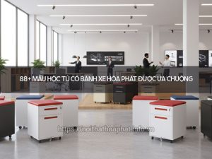 Hộc tủ có bánh xe