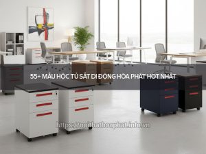 Hộc tủ sắt di động
