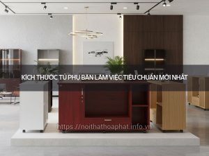 Kích thước tủ phụ bàn làm việc