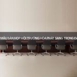 mẫu bàn họp hội trường