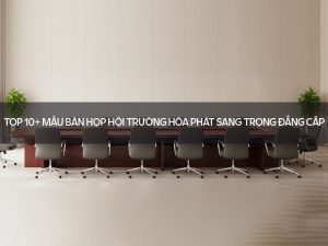 mẫu bàn họp hội trường