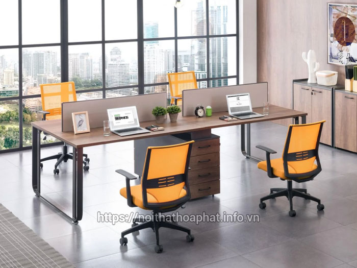 Module bàn làm việc 4 người