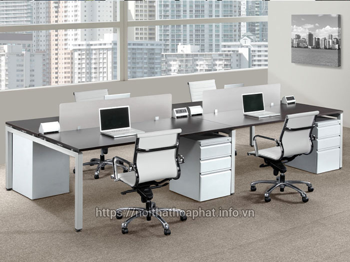 Module bàn làm việc 4 người