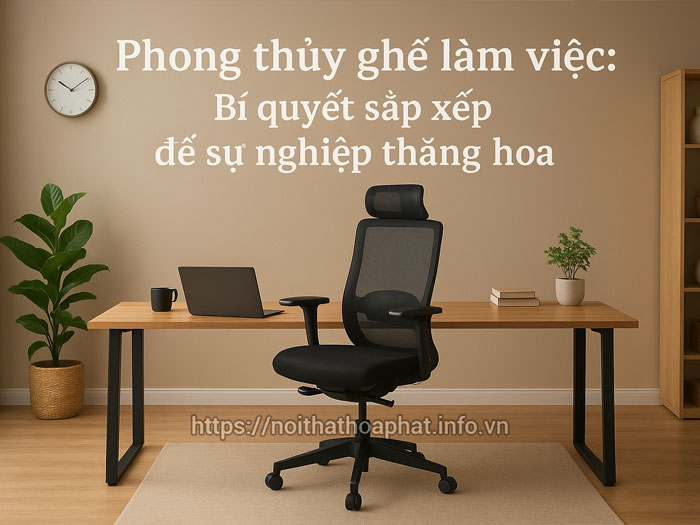 Phong thủy ghế làm việc