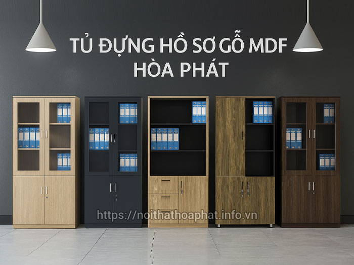 Tủ đựng hồ sơ gỗ MDF