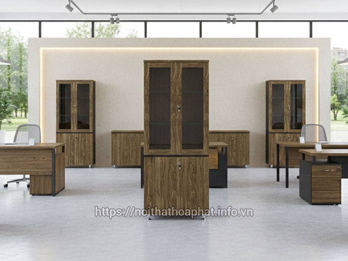 Tủ gỗ văn phòng thanh lý