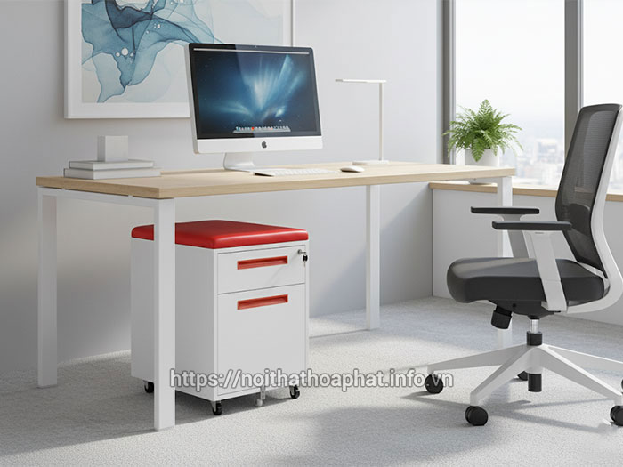 tủ hồ sơ dưới bàn làm việc