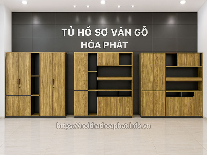 Tủ hồ sơ vân gỗ