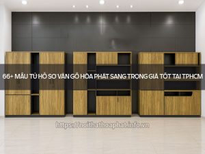 Tủ hồ sơ vân gỗ