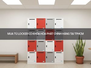 Tủ locker có khóa