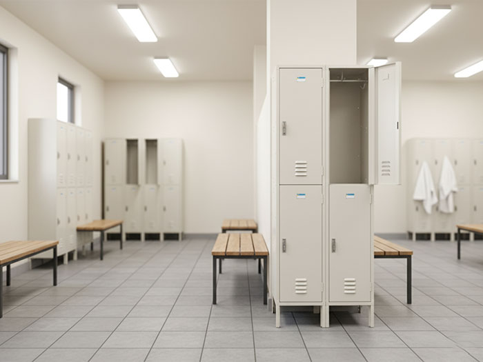 Tủ locker sắt 4 ngăn