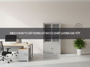 Tủ sắt đựng hồ sơ cũ