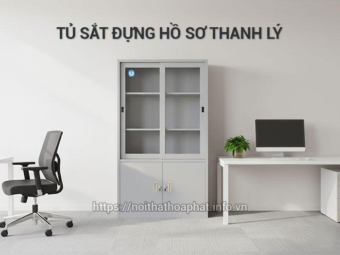 tủ sắt đựng hồ sơ thanh lý