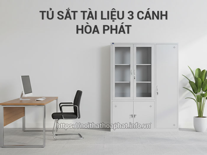 Tủ sắt tài liệu 3 cánh