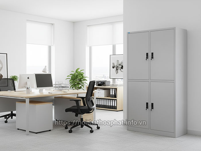 Tủ sắt tài liệu 4 cánh