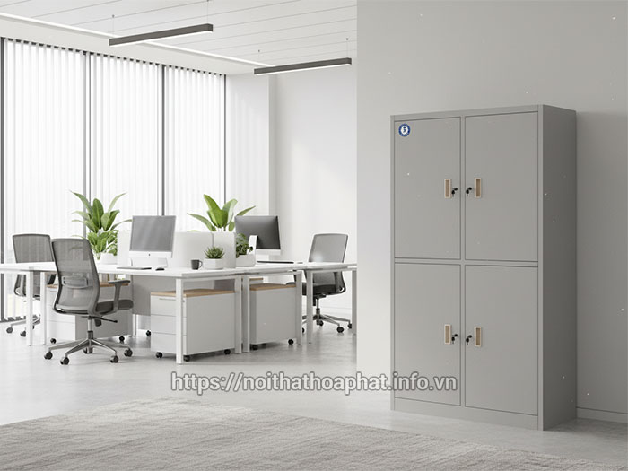 Tủ sắt tài liệu 4 cánh