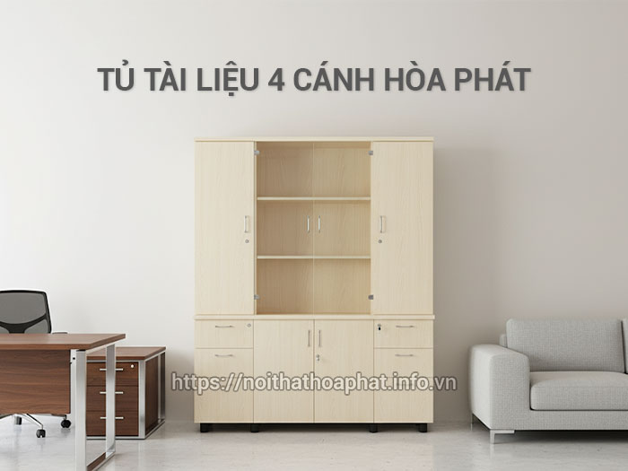 tủ tài liệu 4 cánh