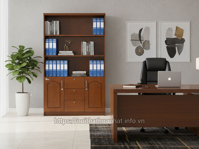 Tủ trang trí phòng làm việc