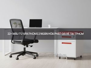 tủ văn phòng 2 ngăn