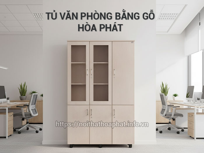 tủ văn phòng bằng gỗ