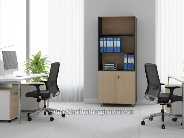 tủ văn phòng gỗ mdf