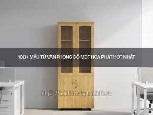 tủ văn phòng gỗ mdf