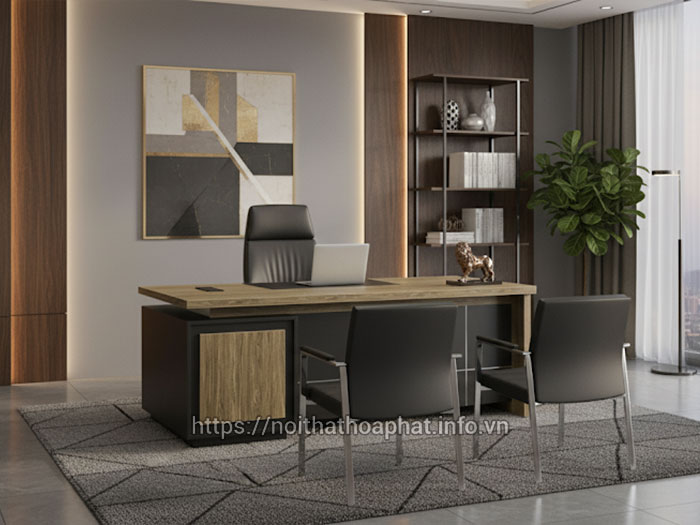 bàn giám đốc nhỏ đẹp