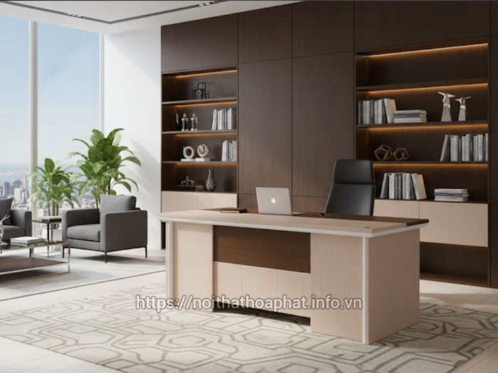 bàn giám đốc nhỏ đẹp