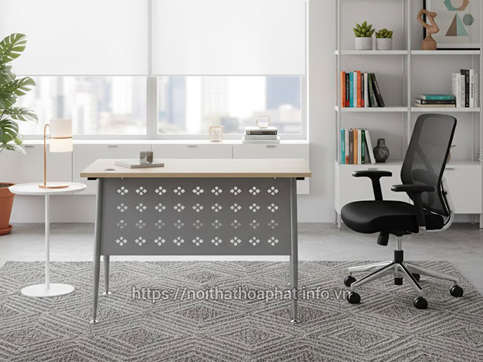 bàn làm việc chân sắt giá rẻ