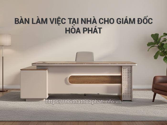 Bàn làm việc tại nhà cho giám đốc