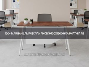 bàn làm việc văn phòng 600x1200