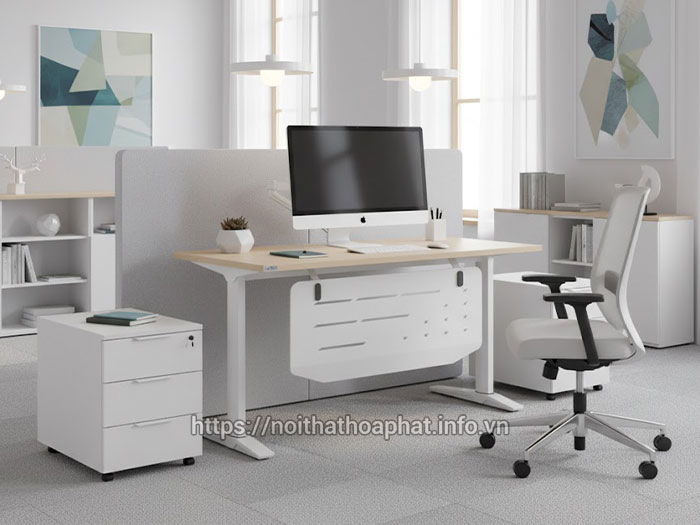 Bàn làm việc văn phòng nhỏ gọn
