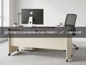 bàn nhân viên thanh lý