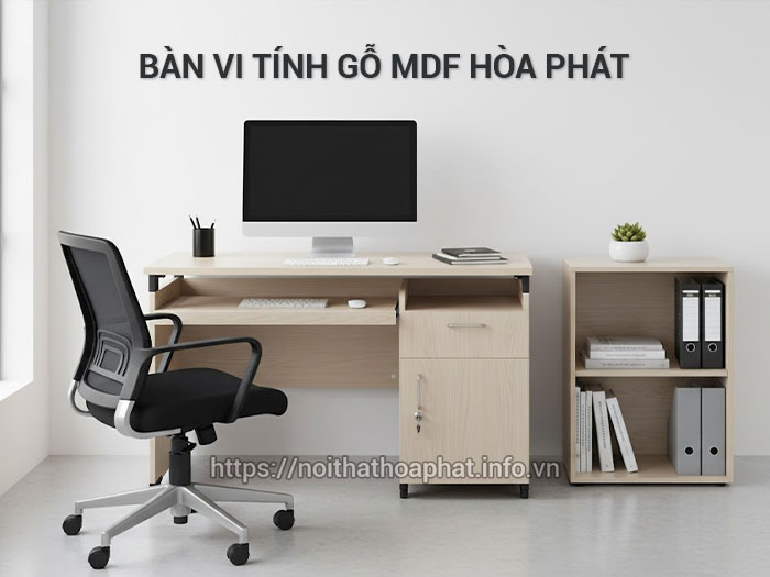 bàn vi tính gỗ MDF