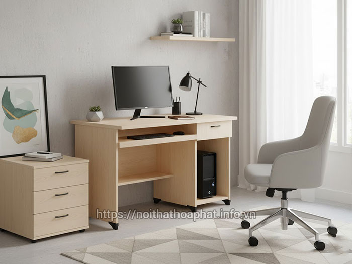 bàn vi tính gỗ MDF
