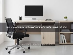 bàn vi tính gỗ MDF