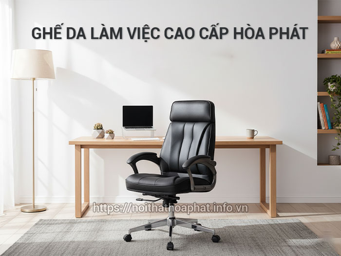 ghế da làm việc cao cấp