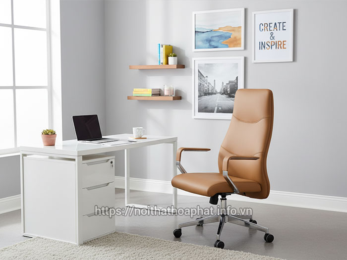 ghế da làm việc cao cấp
