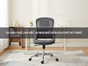 ghế làm việc tại nhà nhỏ gọn