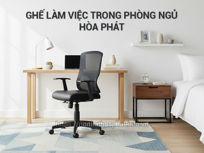 ghế làm việc trong phòng ngủ
