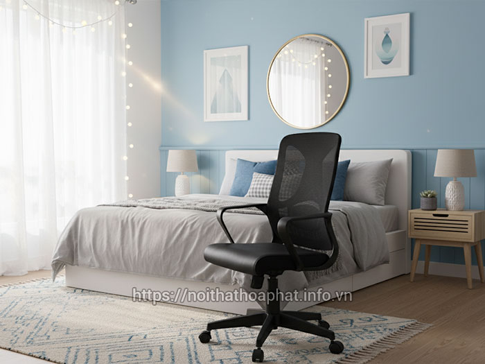 ghế làm việc trong phòng ngủ