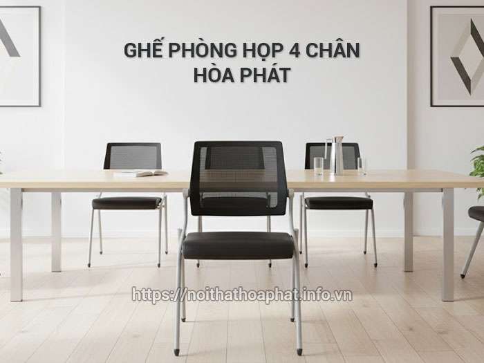 ghế phòng họp 4 chân