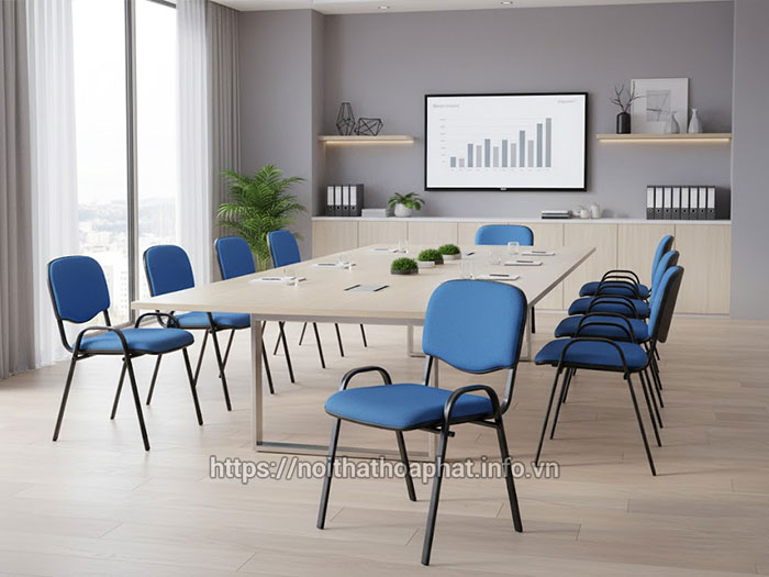 ghế phòng họp 4 chân