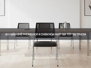 ghế phòng họp 4 chân