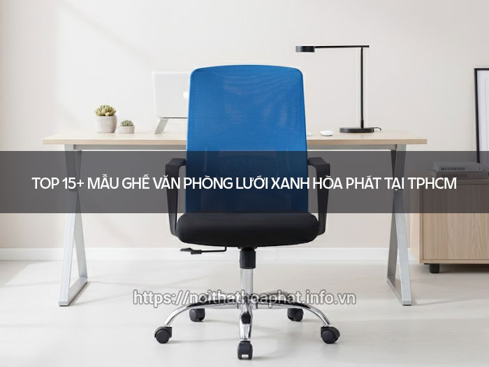 Ghế văn phòng lưới xanh